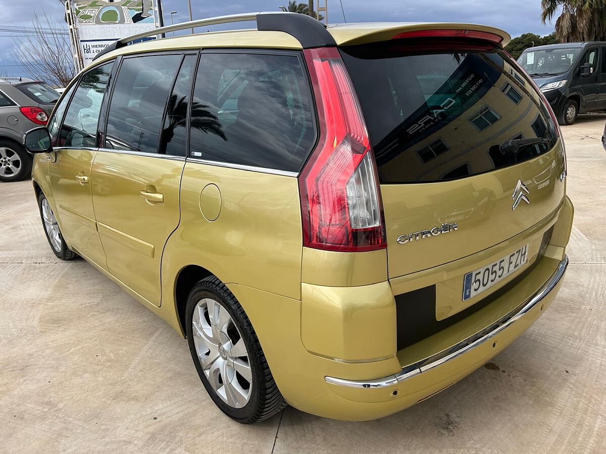 CITROEN C4 GRAND PICASSO EXCLUSIVE 2.0 AUTO SPANISH LHD IN SPAIN 83K 7 SEATS SUPERB 2008